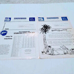 Saturated Steam Bulletin 1985 1986 Model Railroad Locomotive Price Guide Vintage